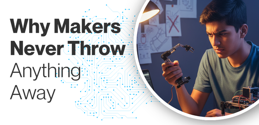 Why Makers Never Throw Anything Away - Cover Image