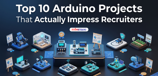 Top 10 Arduino Projects That Actually Impress Recruiters -Cover Image