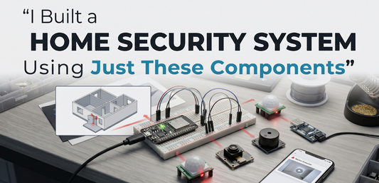 I Built a Home Security System Using Just These Components - Cover Image