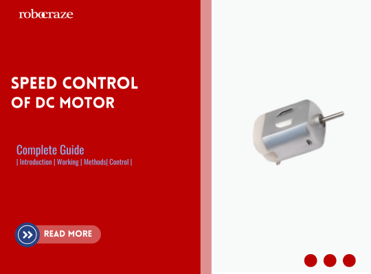 This image shows Speed Control of DC Motor