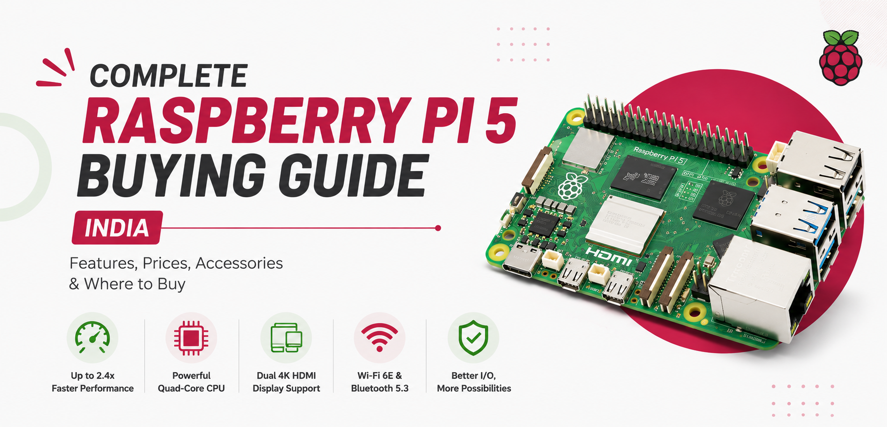 Complete Raspberry Pi 5 Buying Guide India 2026 – Robocraze