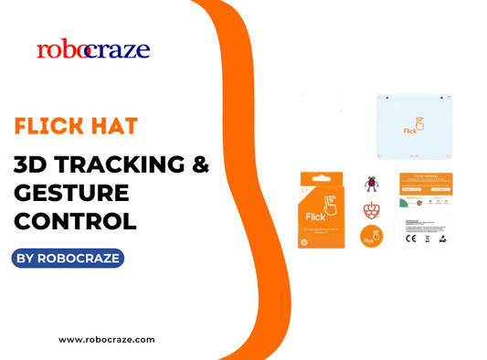 FLICK HAT  3D TRACKING & GESTURE CONTROL