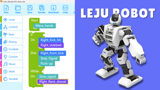 How to program the Leju Robot
