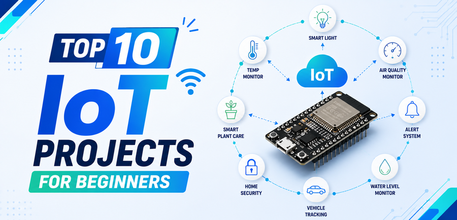 Top 10 IoT Projects for Beginners