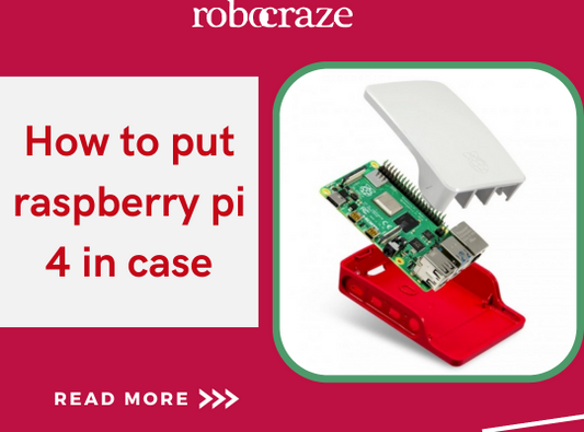 How to put raspberry pi 4 in case