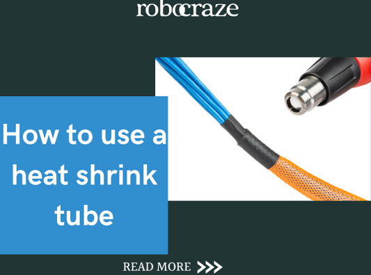 How to use a heat shrink tube