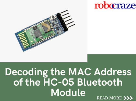 Decoding the MAC Address of the HC-05 Bluetooth Module