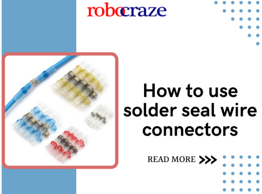 How to use solder seal wire connectors