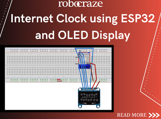 Internet Clock using ESP32 and OLED Display