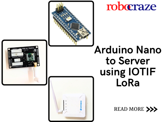 Arduino Nano to Server using IOTIF LoRa