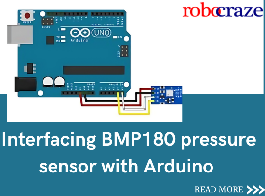 Interfacing BMP180 pressure sensor with Arduino 