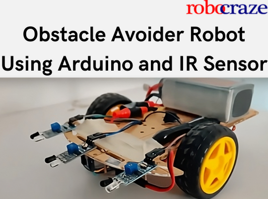 Obstacle Avoider Robot Using Arduino and IR Sensor