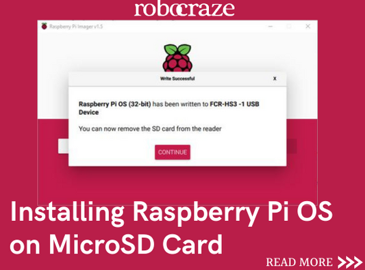 Installing Raspberry Pi OS on MicroSD Card