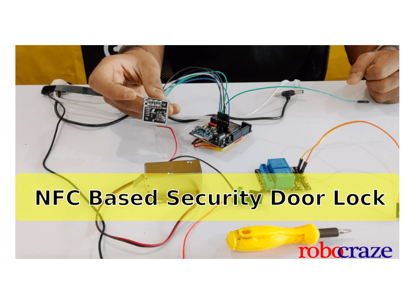 NFC-Based Security Door Lock Project Using Arduino – Robocraze