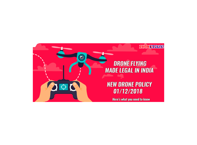 DRONE FLYING UPDATED POLICY - INDIA - Robocraze
