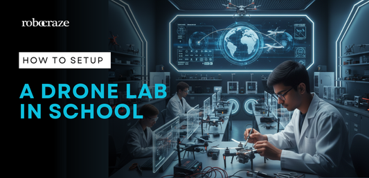How to Setup a Drone Lab in School - Cover image
