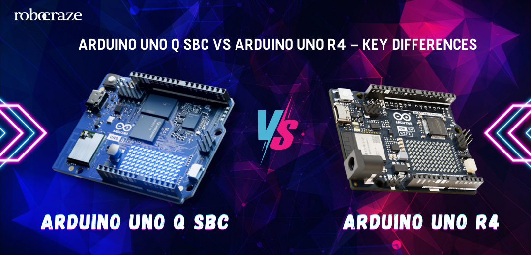 Arduino Uno Q SBC vs Arduino Uno R4 – Key Differences - Cover image
