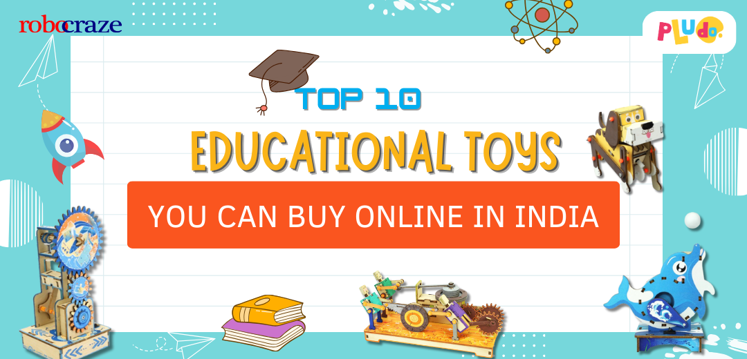 Top 10 Educational Toys You Can Buy Online in India - Cover image