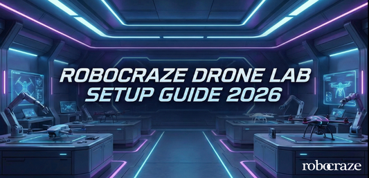Robocraze Drone Lab Setup Guide 2026 - Cover image