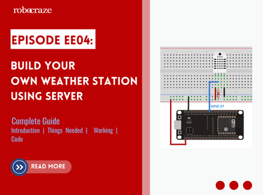 Building a Weather Station Using ESP32 Webserver