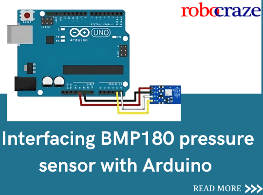 Interfacing BMP180 pressure sensor with Arduino 