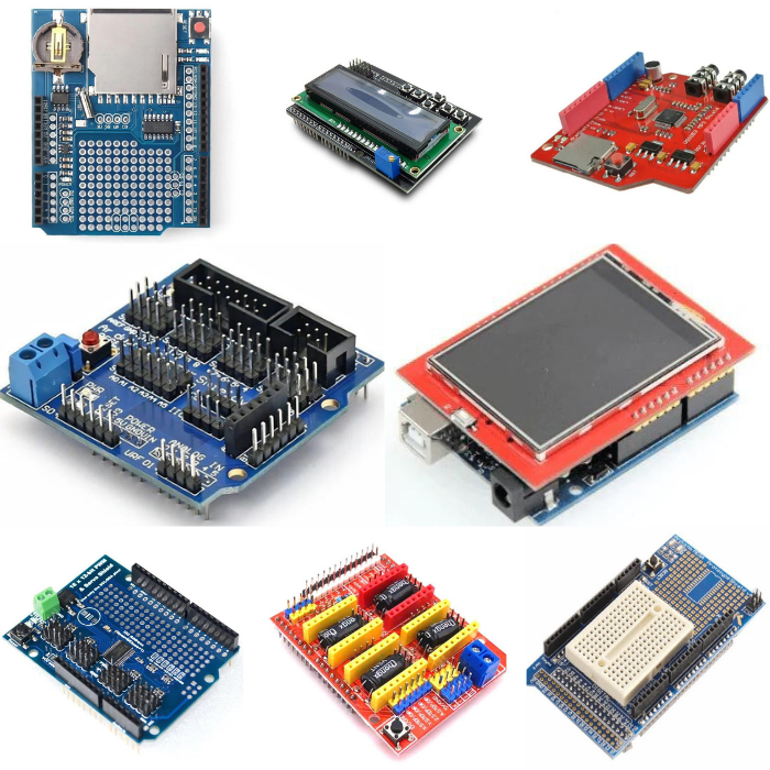 Aurduino Shields Arduino Shields for Uno, Nano, and Mega Boards – Robocraze