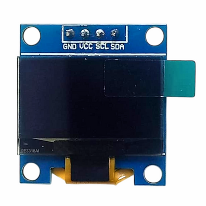 0.96 Inch Blue OLED Display Module SPI/I2C - 4pin - Robocraze