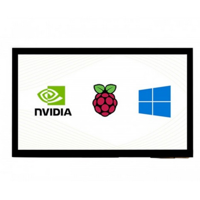 10.1inch HDMI Capacitive Touch Screen LCD (E) 1024×600 Supports Raspberry Pi -Raspberry Pi -Displays Raspberry pi -Robocraze