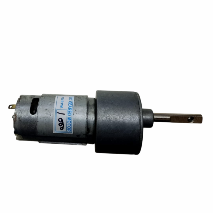 12V 1000 RPM Johnson Geared DC Motor - Robocraze