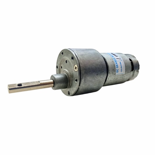 12V 1000 RPM Johnson DC Gear Motor - Grade B, high-speed motor for automation & DIY robots – Electric Motors - Robocraze