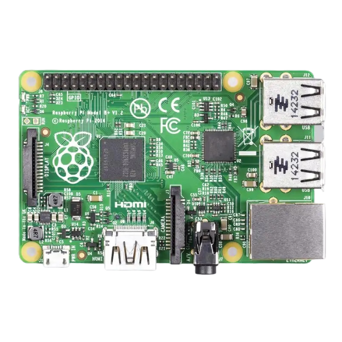 Official Raspberry Pi Model 1 B+ – Classic Raspberry Pi Board offering stable performance for basic projects. -Robocraze