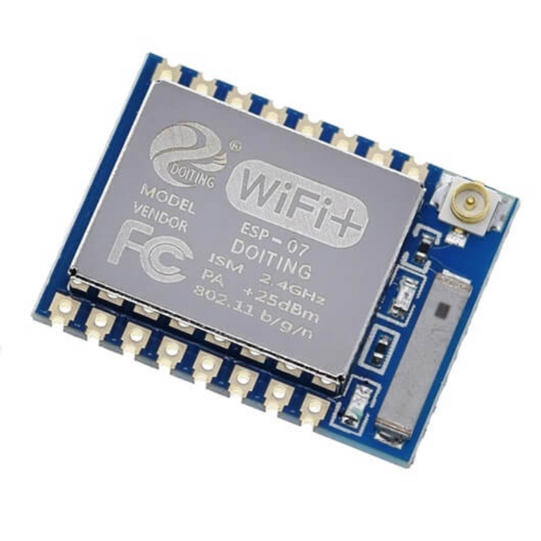 ESP8266 ESP-07 WiFi Module – ESP-07 WiFi transceiver for IoT. -Nodemcu ESP Board -Robocraze