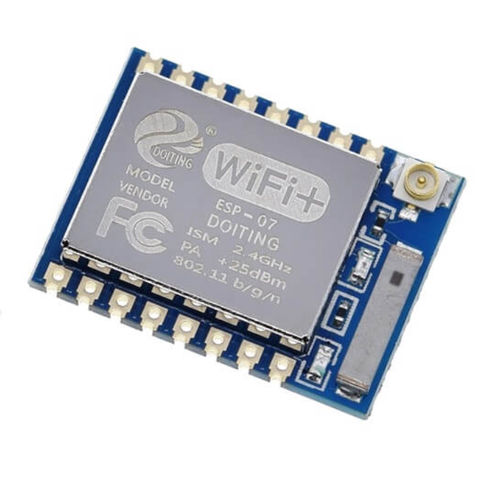 ESP8266 ESP-07 WiFi Module – ESP-07 WiFi transceiver for IoT. -Nodemcu ESP Board -Robocraze
