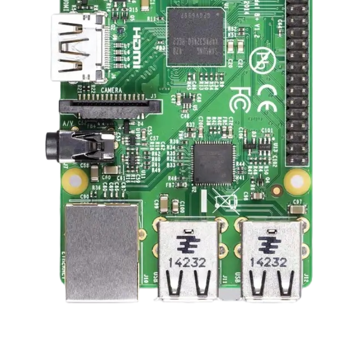 Official Raspberry Pi Model 1 B+ – Classic Raspberry Pi Board offering stable performance for basic projects. -Robocraze