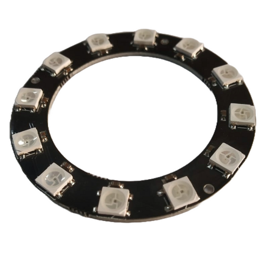 WS2812 12 Bit RGB LED (Round) – High-quality programmable LED for lighting - Electronic Components - Robocraze