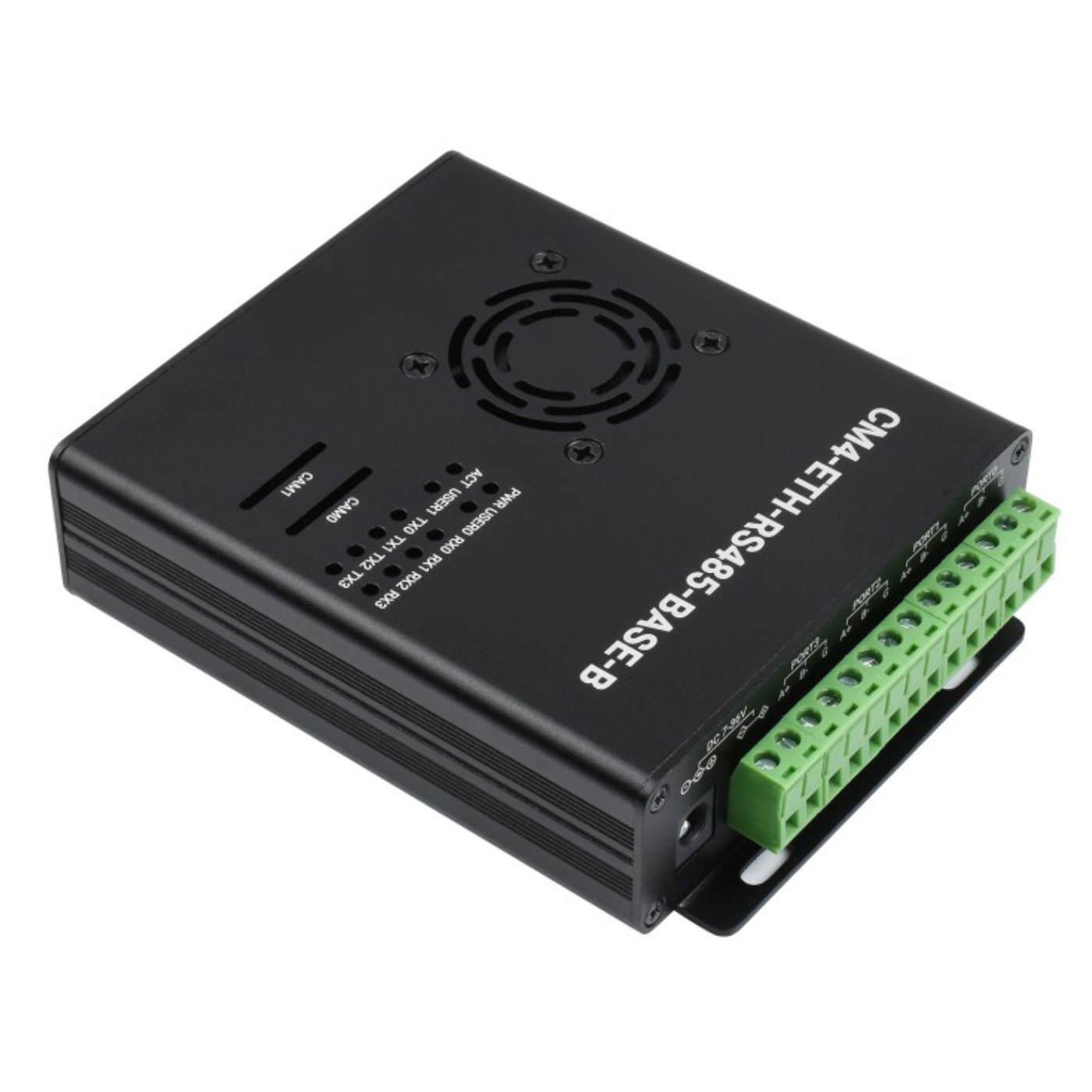 Waveshare CM4-ETH-RS485-BOX-B-EU Dual ETH Mini Computer For Raspberry Pi CM4 with Dual ETH & 4CH RS485