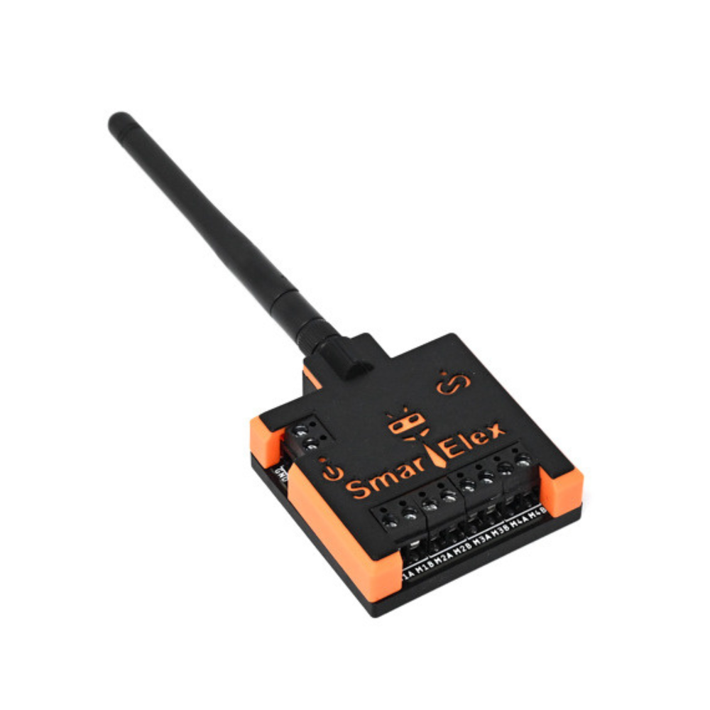 SmartElex 2.4GHz Wireless Remote Control Kit with NRF24l01 Transceiver and Motor Driver - robocraze