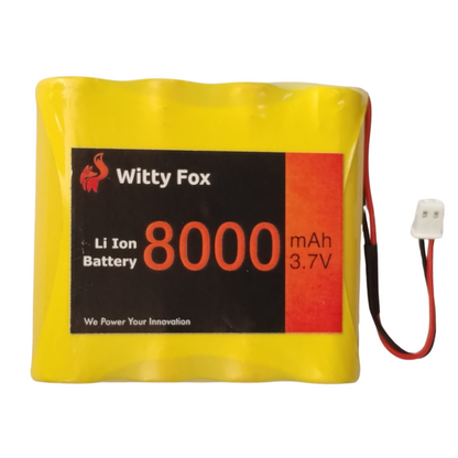 Witty Fox 3.7V 8000mAh Li-Ion Battery