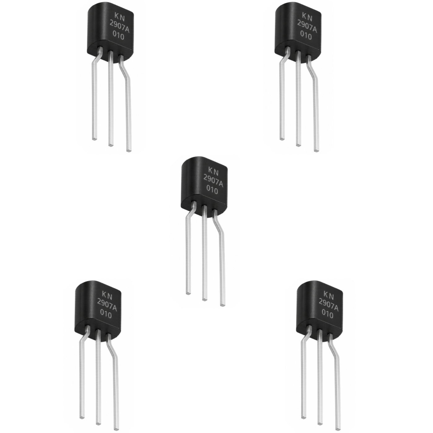 2N2907 PNP Bipolar Junction Transistor (TO-18)-Pack of 5