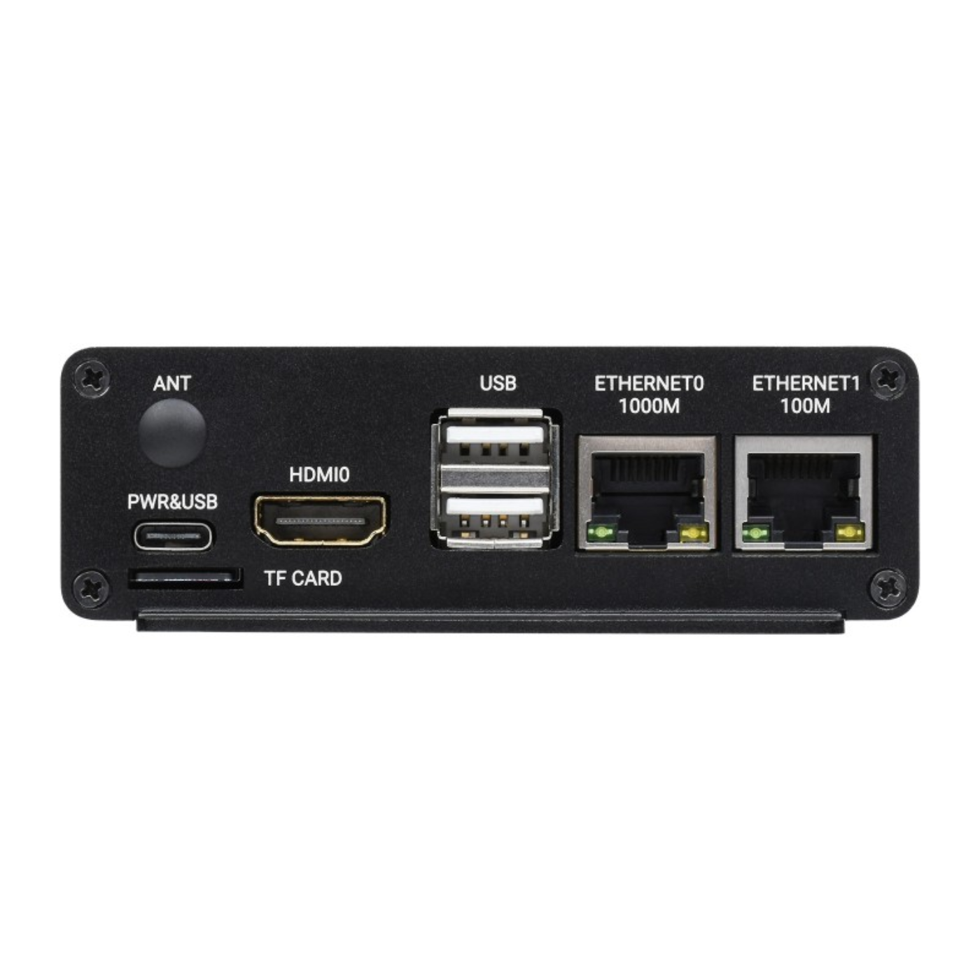 Waveshare CM4-ETH-RS485-BOX-B-EU Dual ETH Mini Computer For Raspberry Pi CM4 with Dual ETH & 4CH RS485