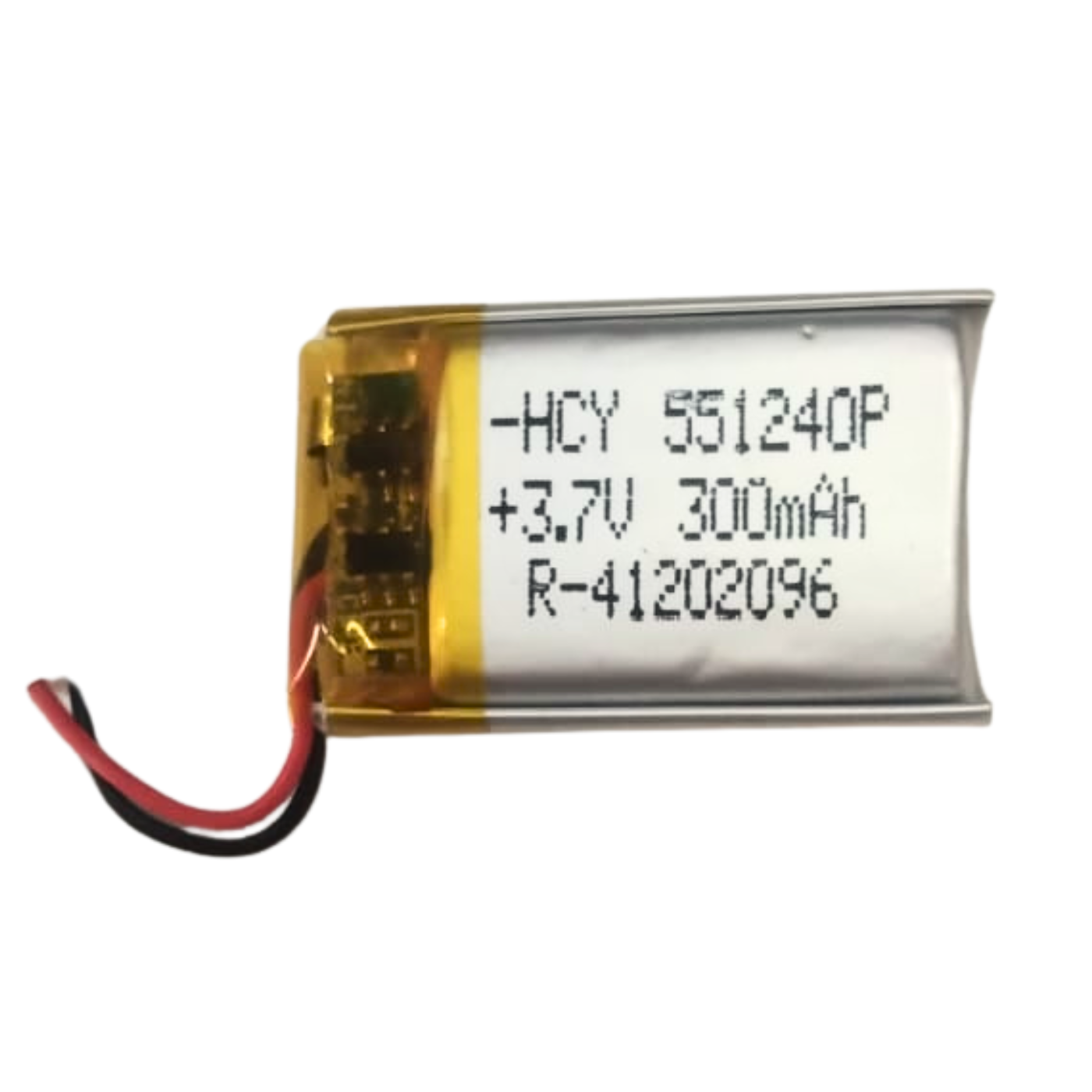 300 MAH 3.7V LIPO Rechargeable Battery- Batteries and Power Supply - LiPO Batteries and Chargers -Lipo Battery -Robocraze
