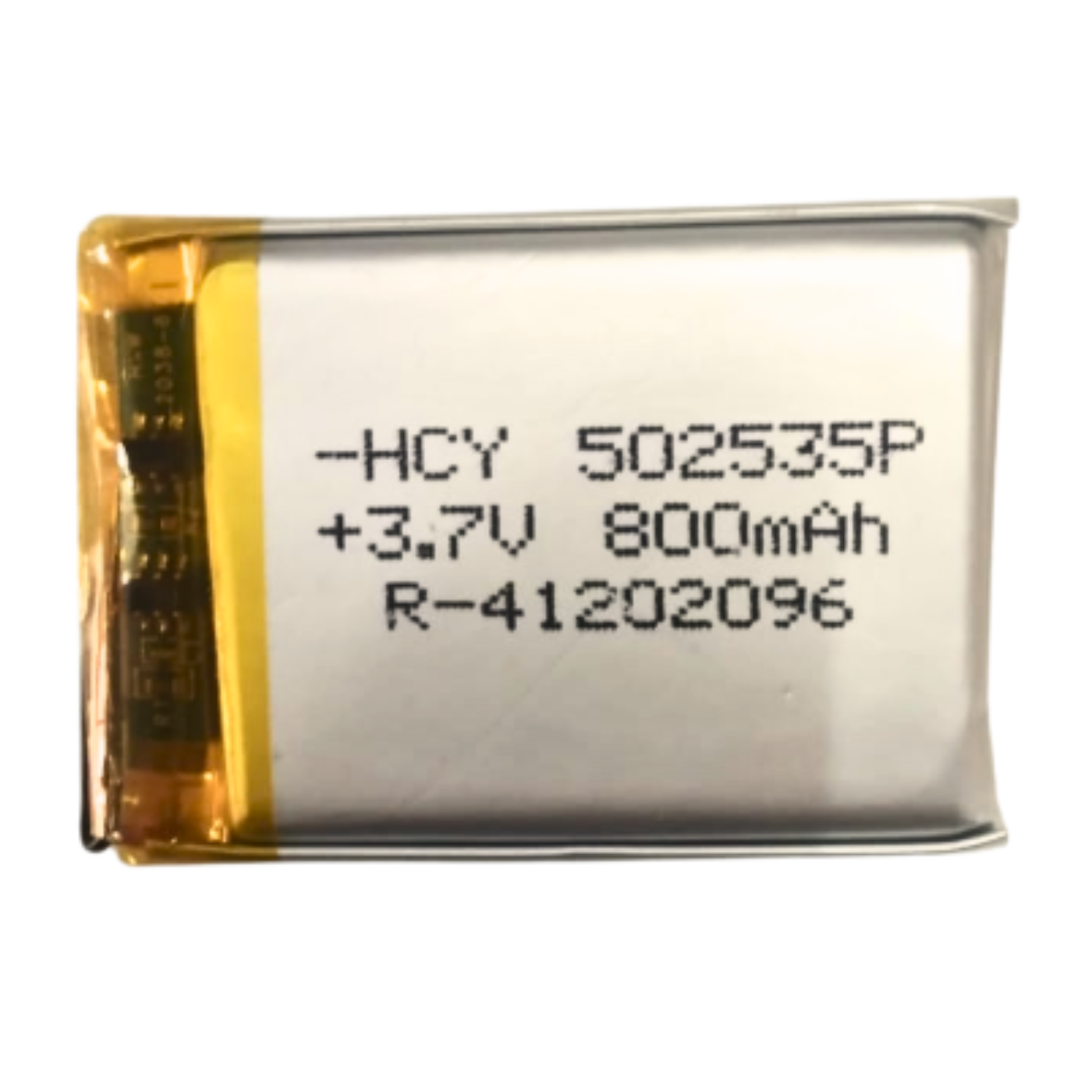 3.7V 800 MAH LIPO Rechargeable Battery- Batteries and Power Supply - LiPO Batteries and Chargers -Lipo Battery -Robocraze
