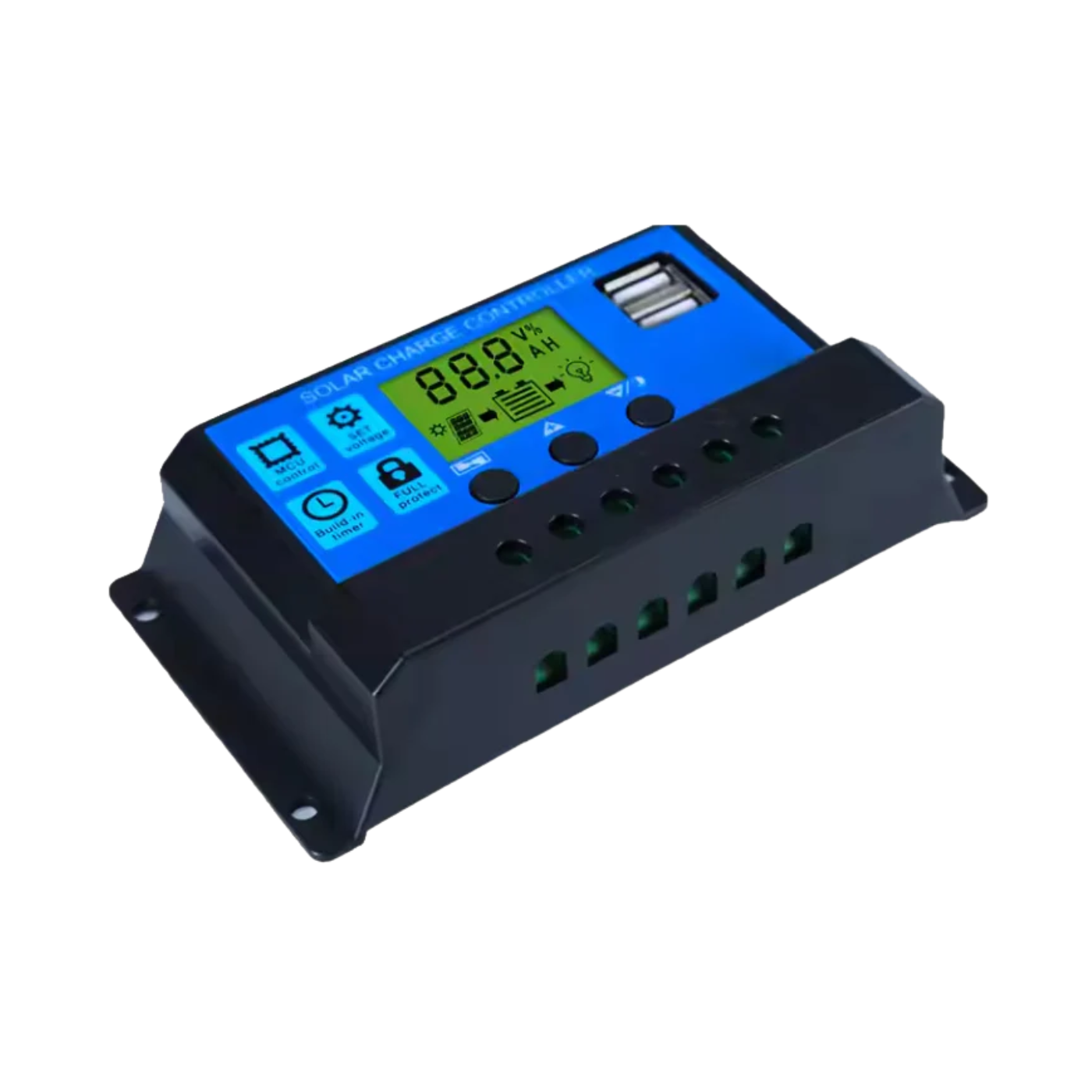 Smart Solar Charge Controller 10A with Timer - Robocraze