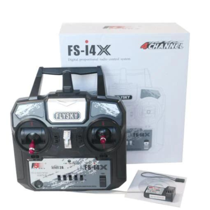 FlySky FS-i4X Drone Transmitter with FS-A6 Receiver-Robocraze