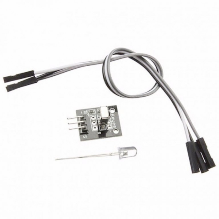 Infrared IR Wireless Remote Control Module Kit – Smart LED module for remote control - Electronic Components - Robocraze