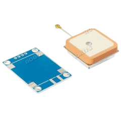 NEO M8N GPS MODULE M5T GLONASS WITH ANTENNA - NEO M8N GPS Module with GLONASS & antenna for navigation. -Robocraze