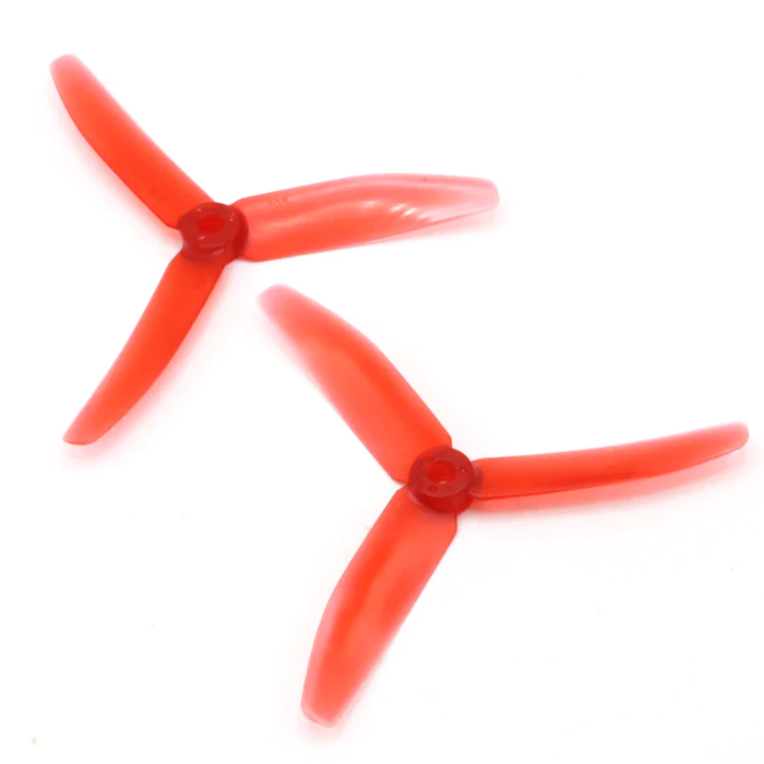 5040 5x4x3 Tri-Blade CW CCW Drone Propeller (2 Pcs, Any Color) for FPV Drones & Quadcopters -Robocraze