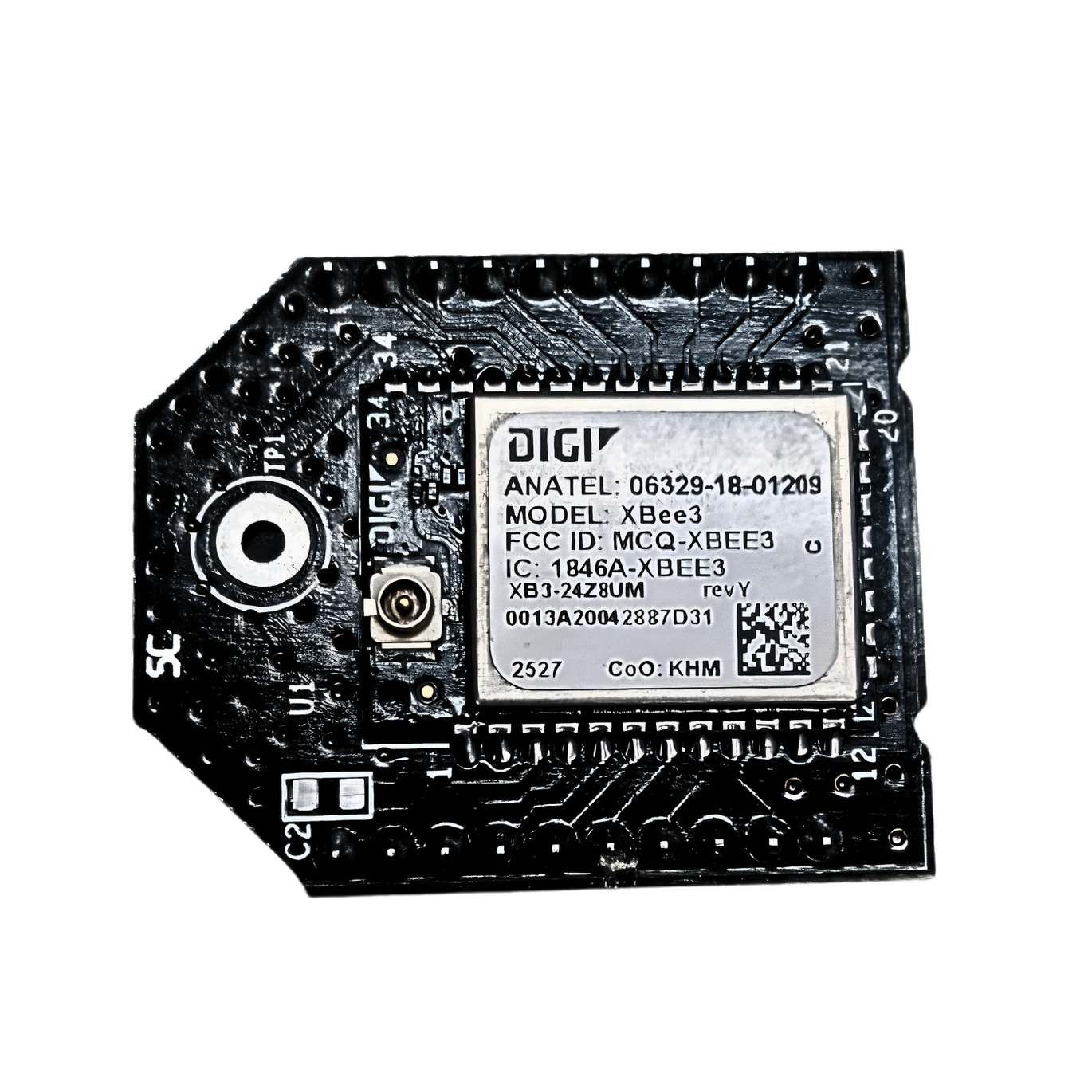 Digi XB3-24Z8RM XBee 3 Pro UFL With PCB Pinout Version-picture-20