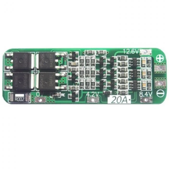 3 Series 20A 18650 Lithium Battery Protection Board