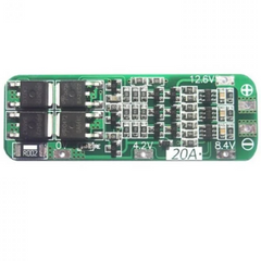 3 Series 20A 18650 Battery Protection Board – 20A BMS for 3S lithium battery packs. -Battery Charger -Robocraze